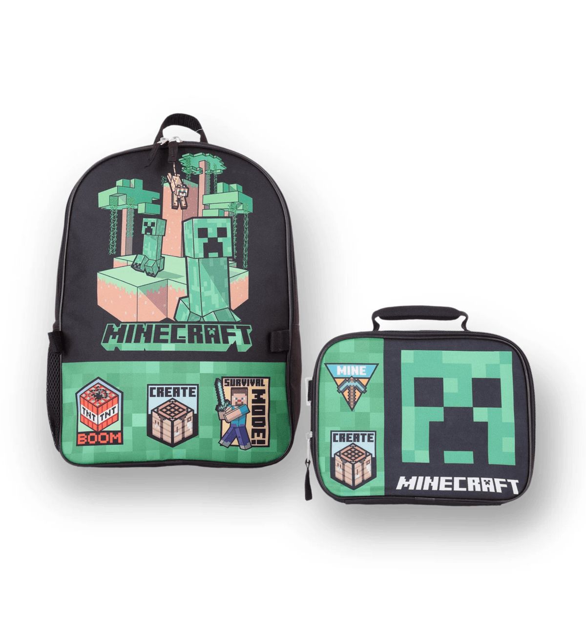 Black Backpacks Front