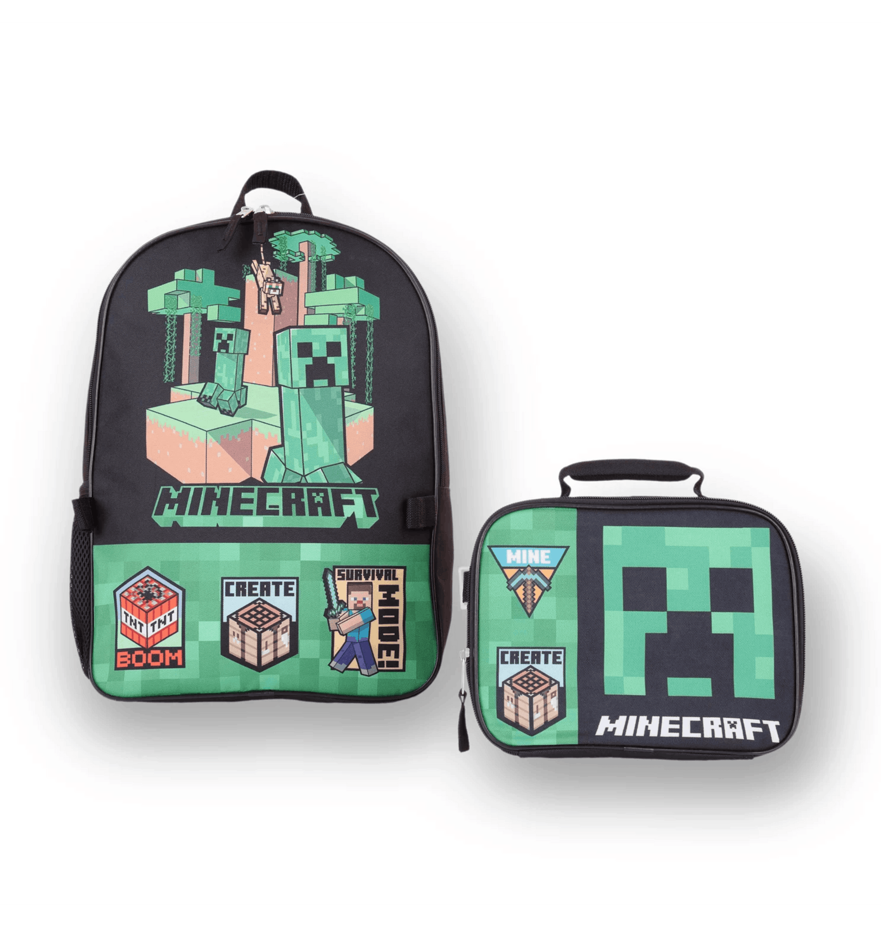 Black Backpacks Front