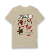 Sand Printed T-shirt Front