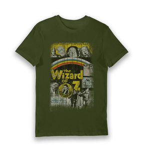 Forest Green Printed T-shirt Front