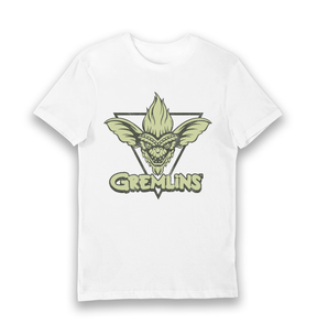 White Printed T-shirt Front