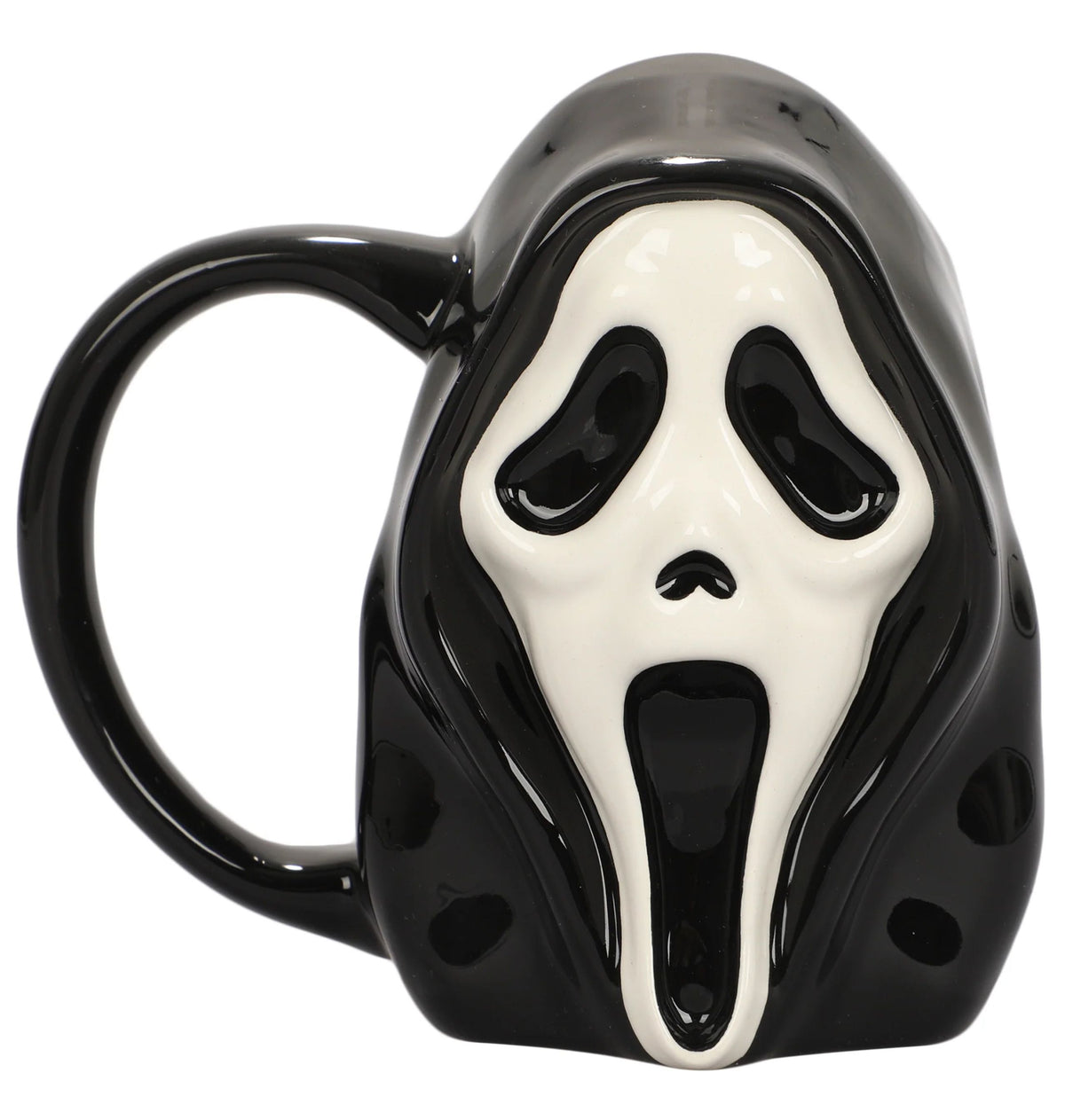 black Mug Front