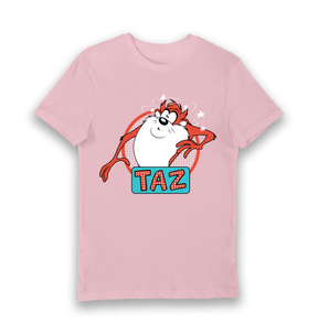 Pink Printed T-shirt Front