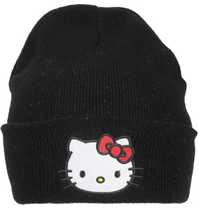 Black Beanie Front