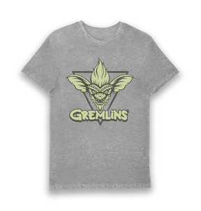 Sports Grey Printed T-shirt Front