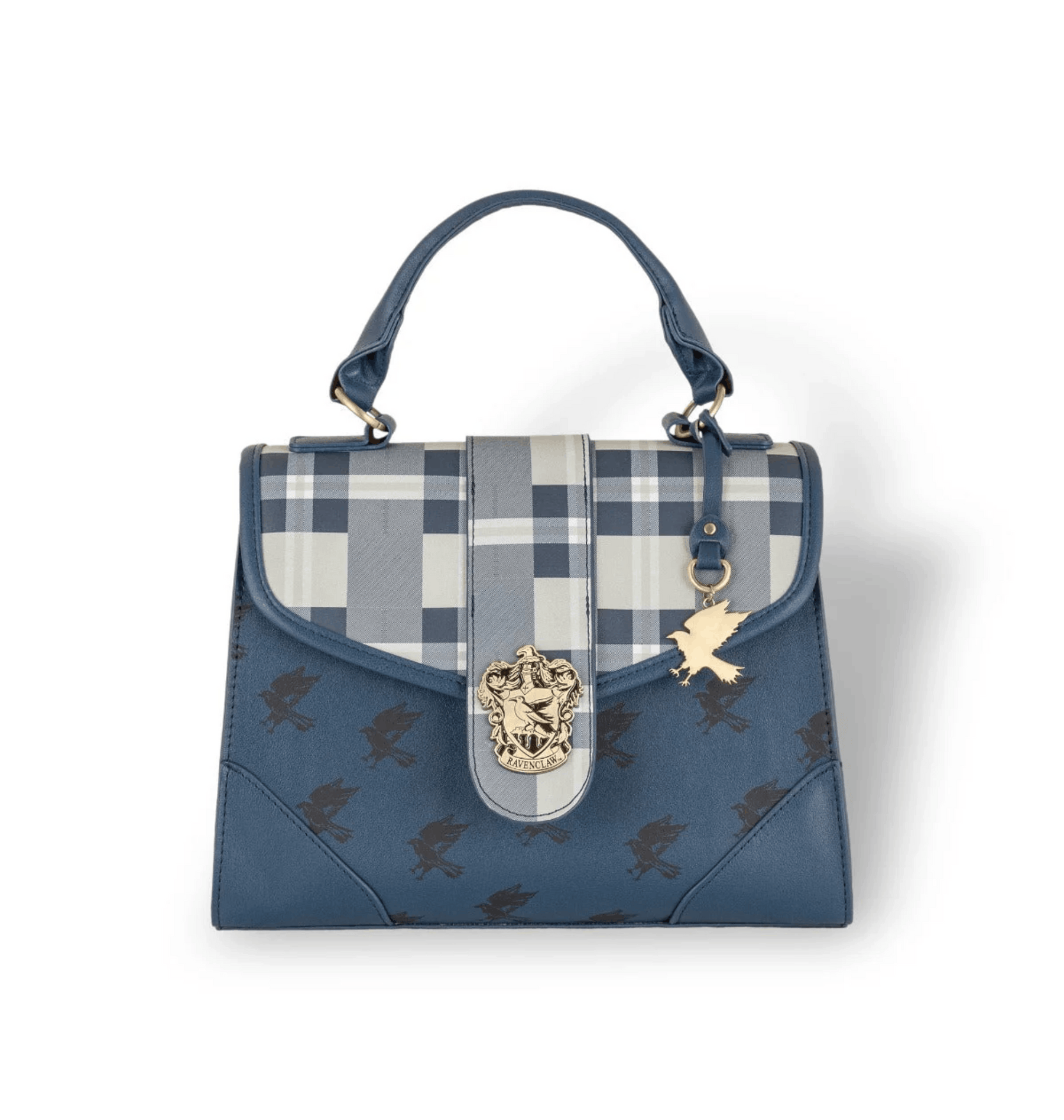 Blue Handbags Front