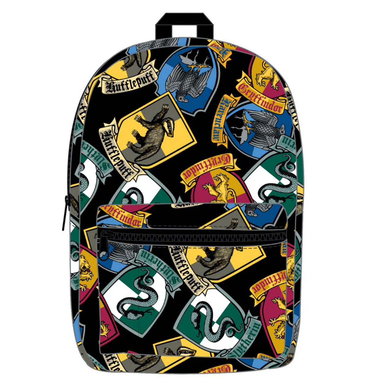 Black Backpacks Front