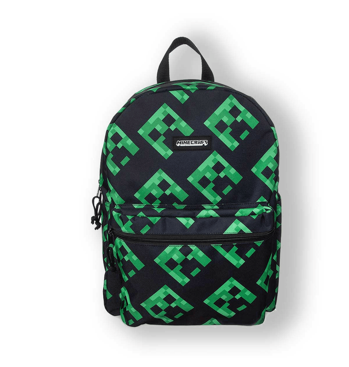 Black & Green Backpacks Front