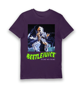 Purple Printed T-shirt Front