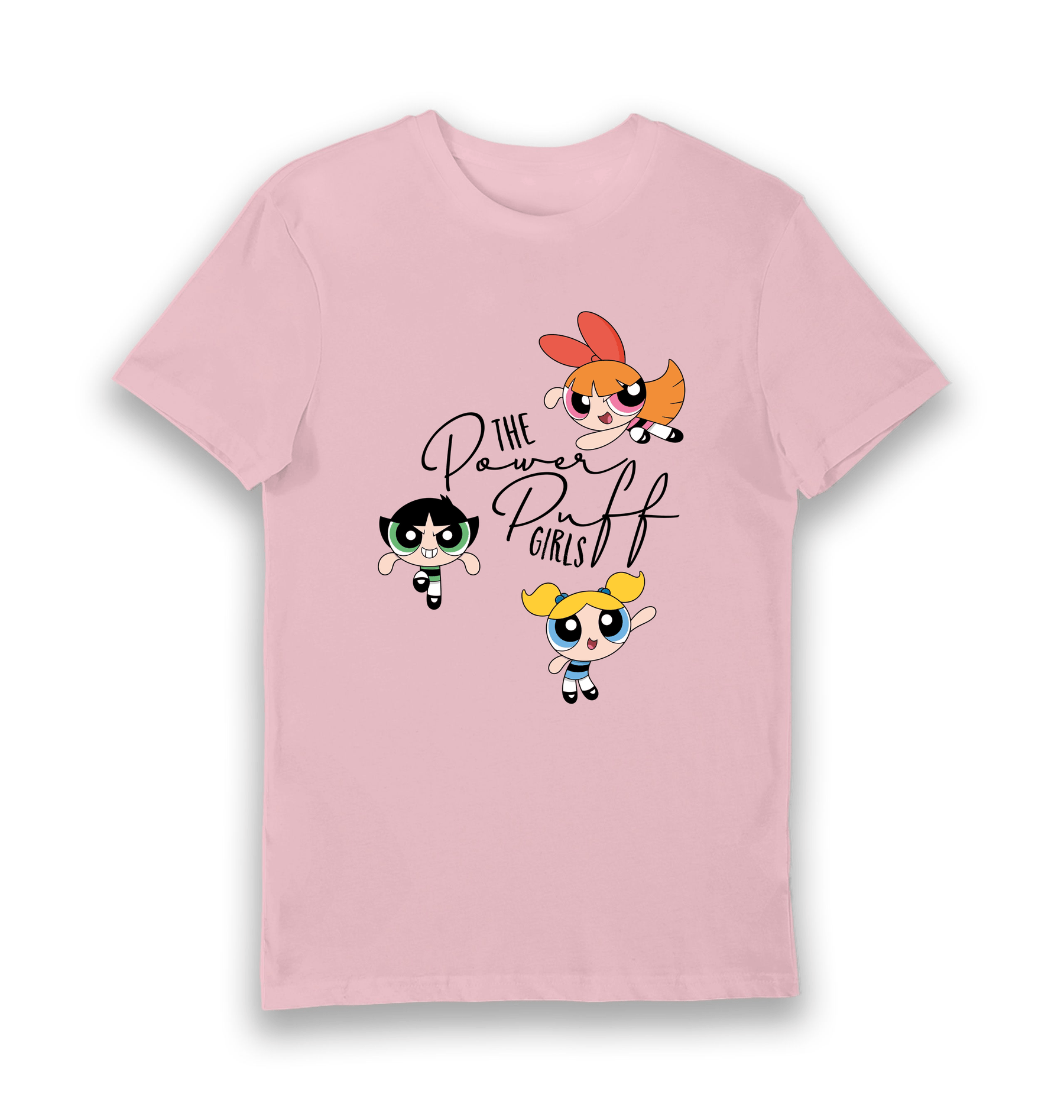 Pink Printed T-shirt Front