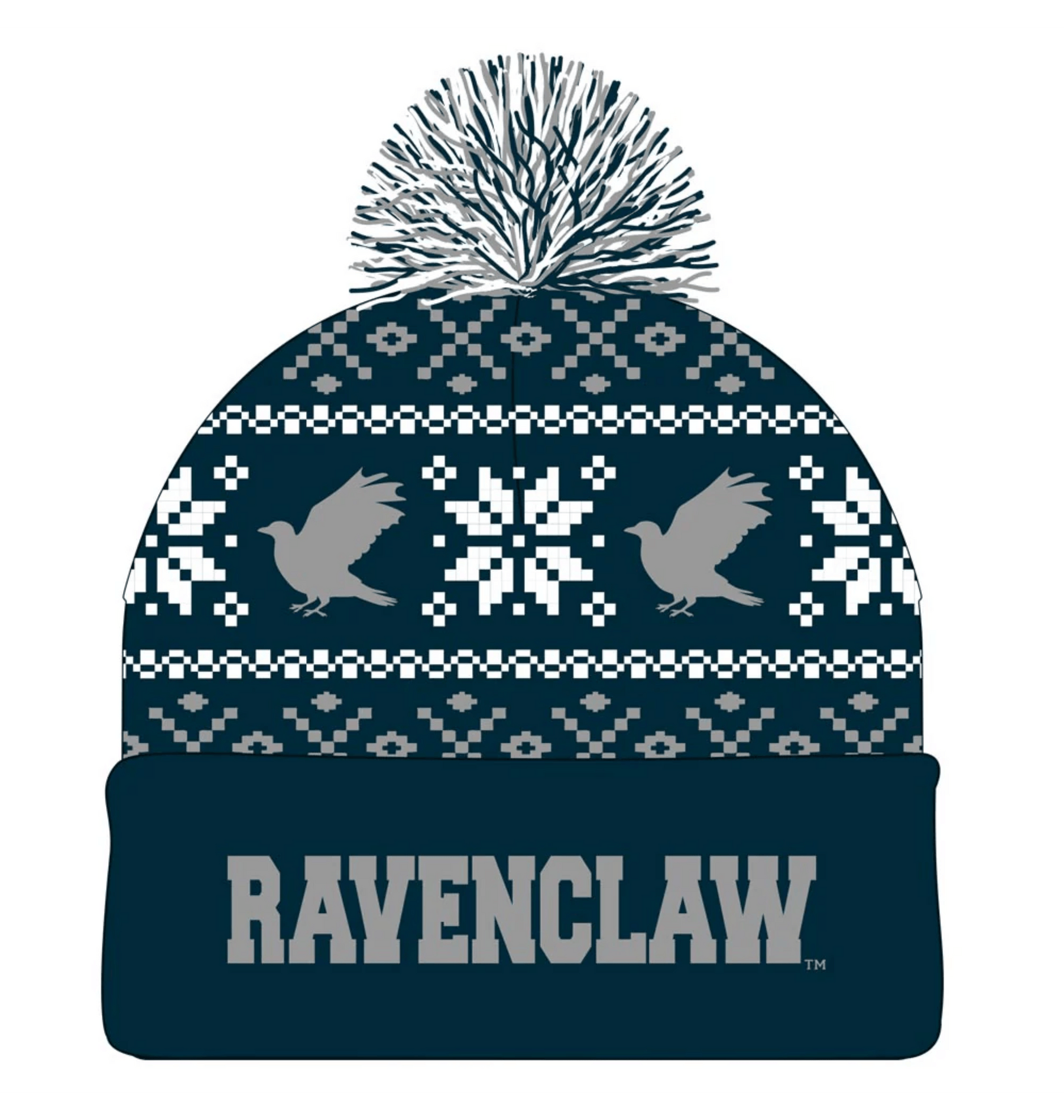 blue Beanie Front