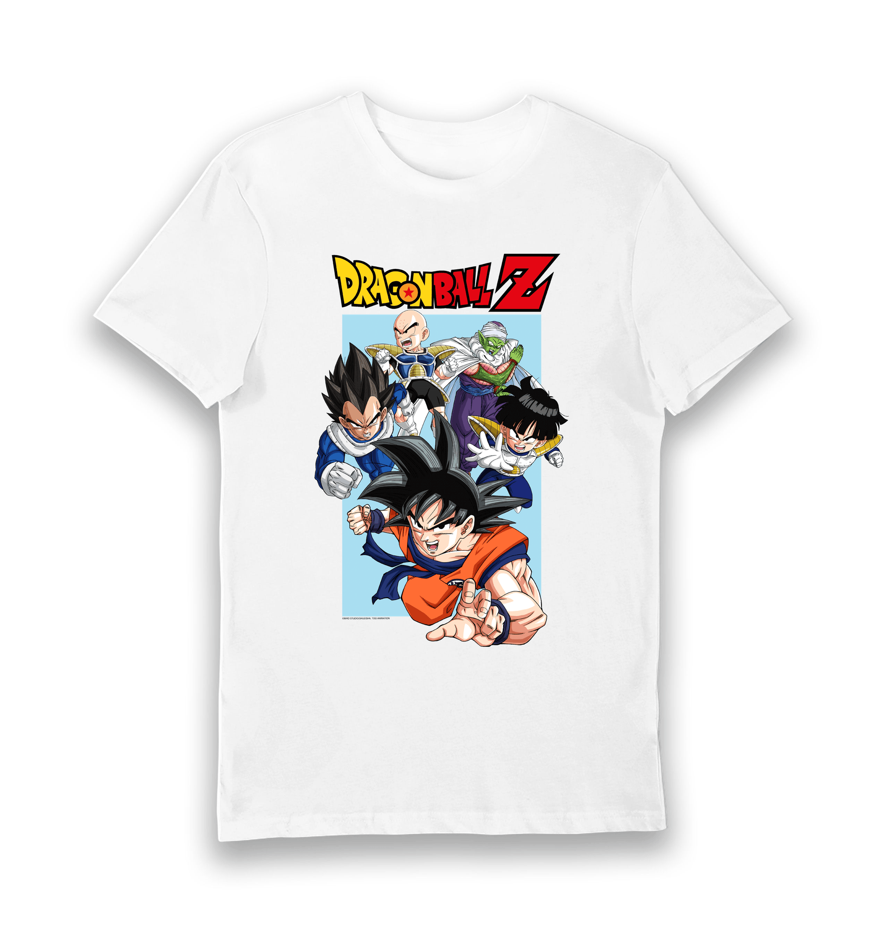 White Printed T-shirt Front