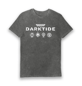 Vintage Grey Printed T-shirt Front