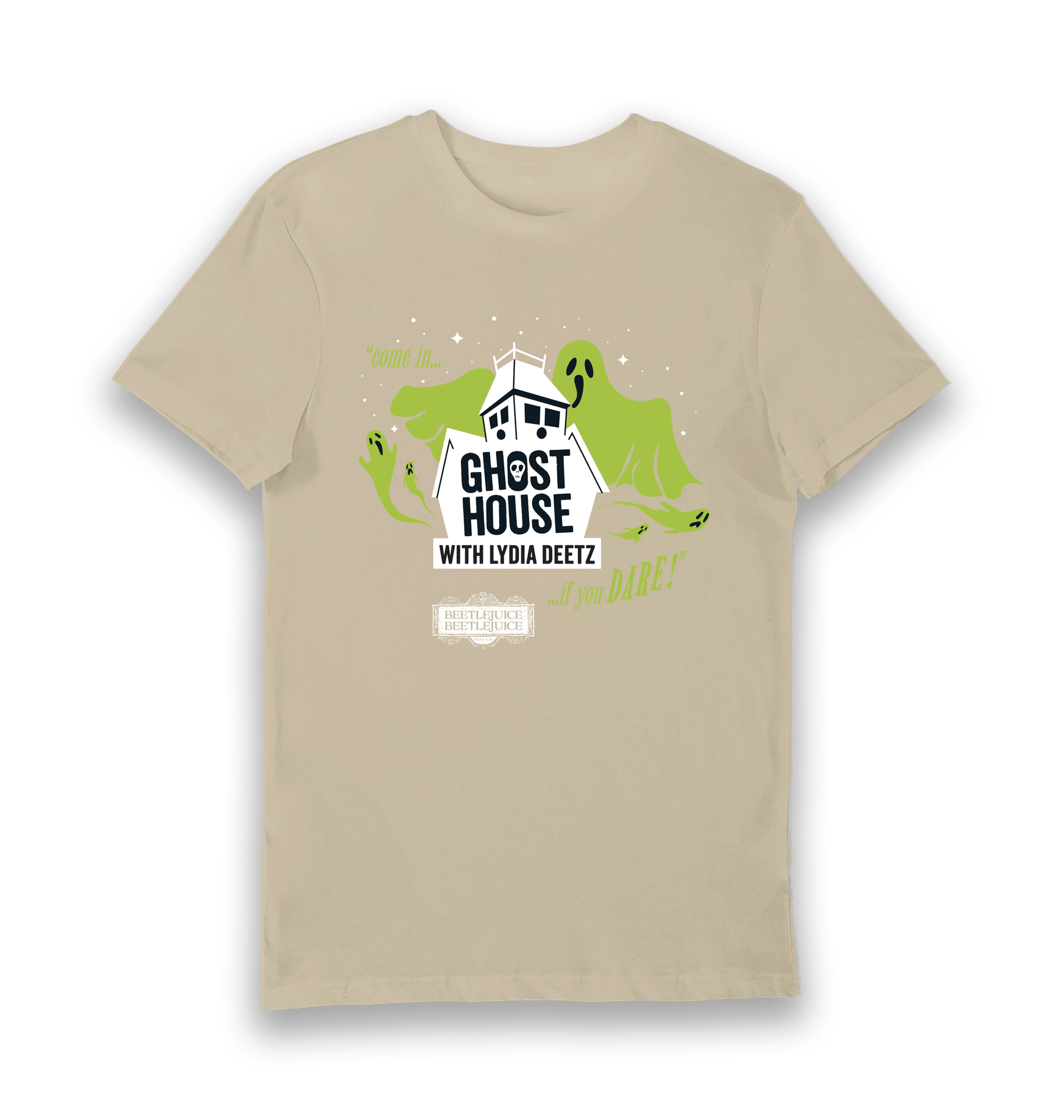 Sand Printed T-shirt Front