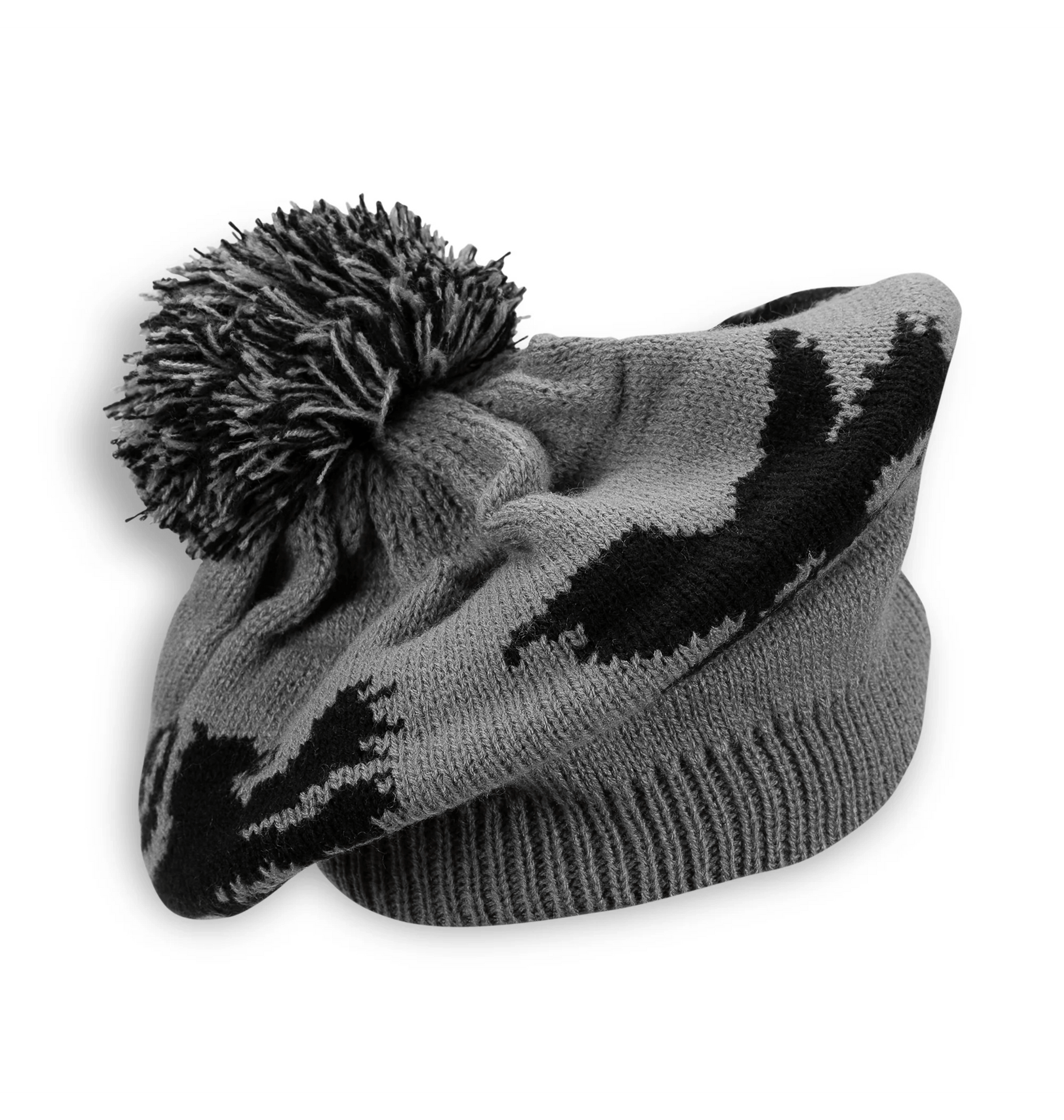 Grey Beanie Front
