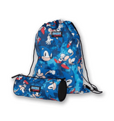 Blue Pen & Pencil Cases Front