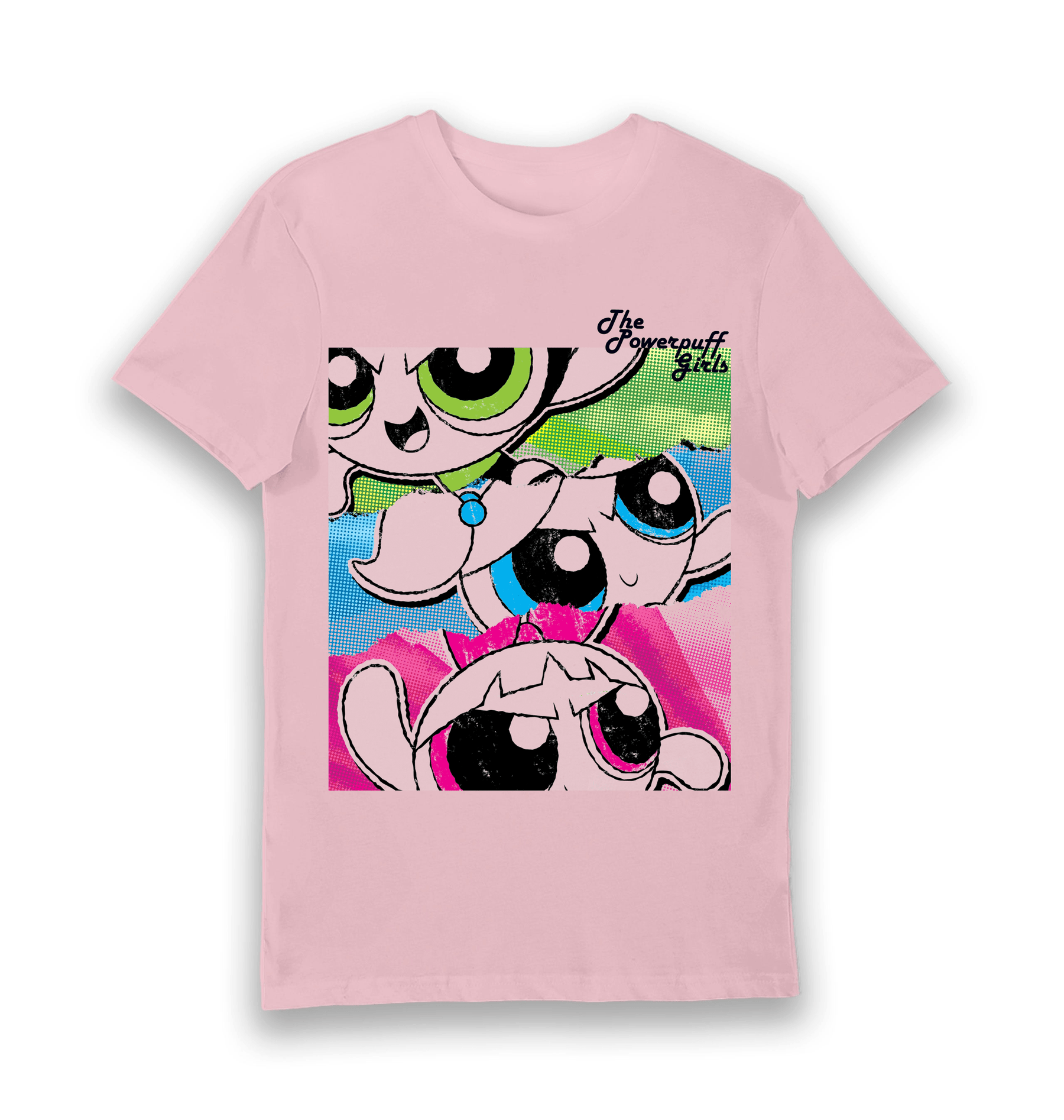 Pink Printed T-shirt Front