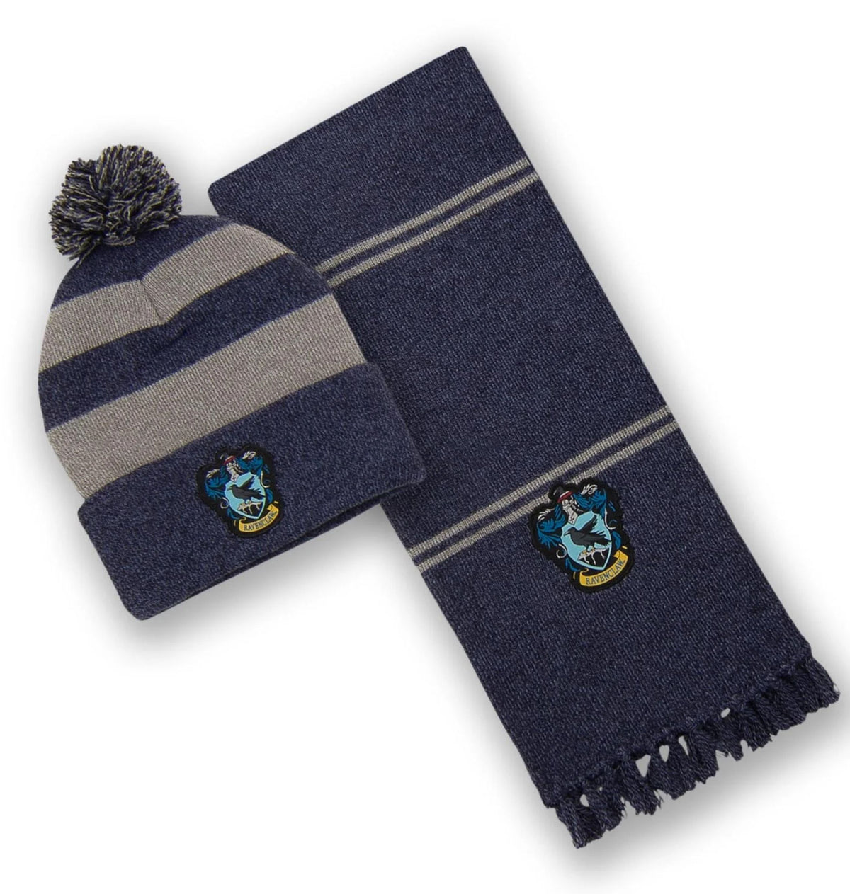 Grey Hats, Scarves & Glove Sets Front