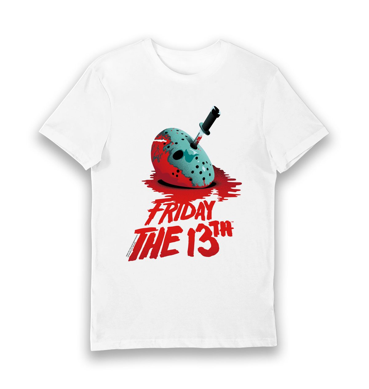 White Printed T-shirt Front