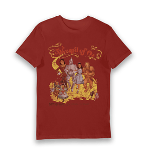 Brick Red Printed T-shirt Front