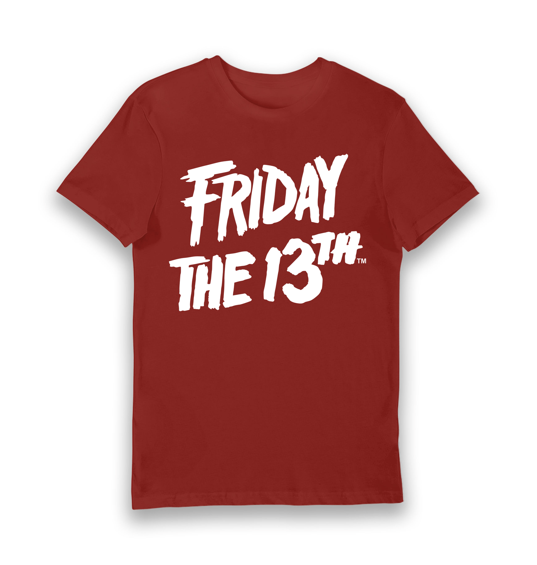 Brick Red Printed T-shirt Front