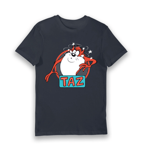 Navy Printed T-shirt Front