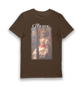 Brown Printed T-shirt Front