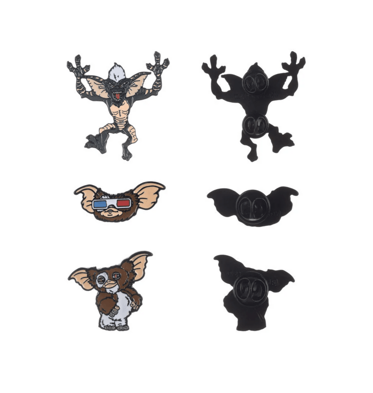 black Pin Badge Front