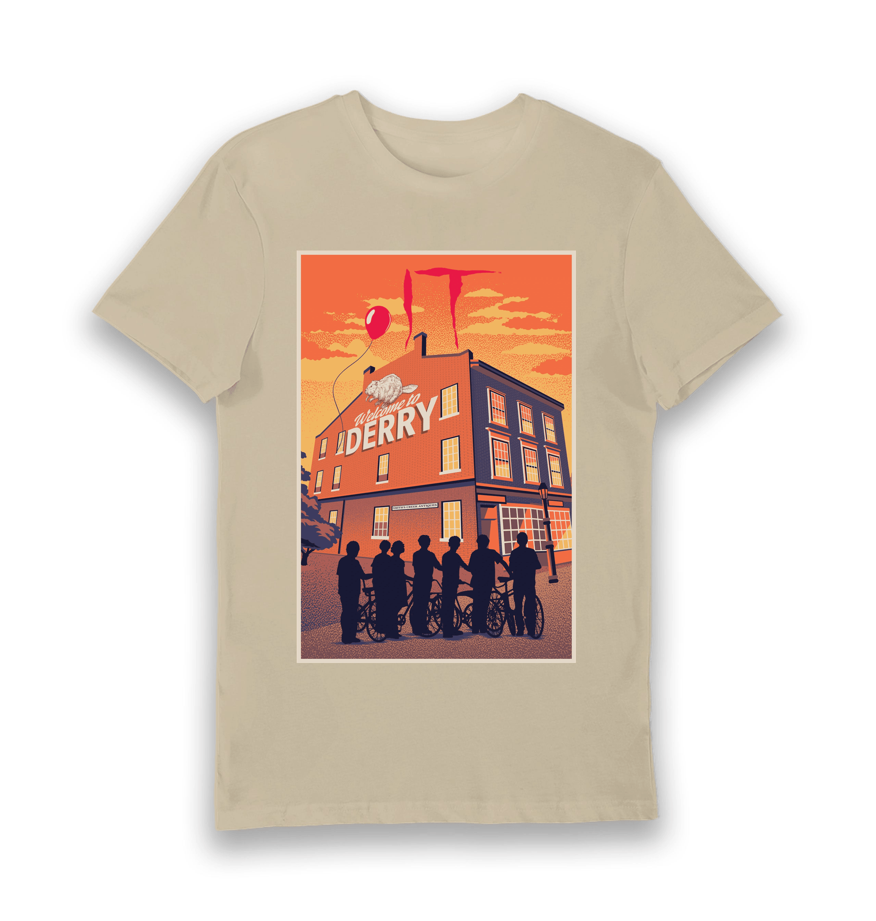 Sand Printed T-shirt Front