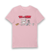 Pink Printed T-shirt Front