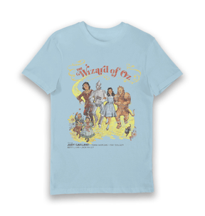 Light Blue Printed T-shirt Front