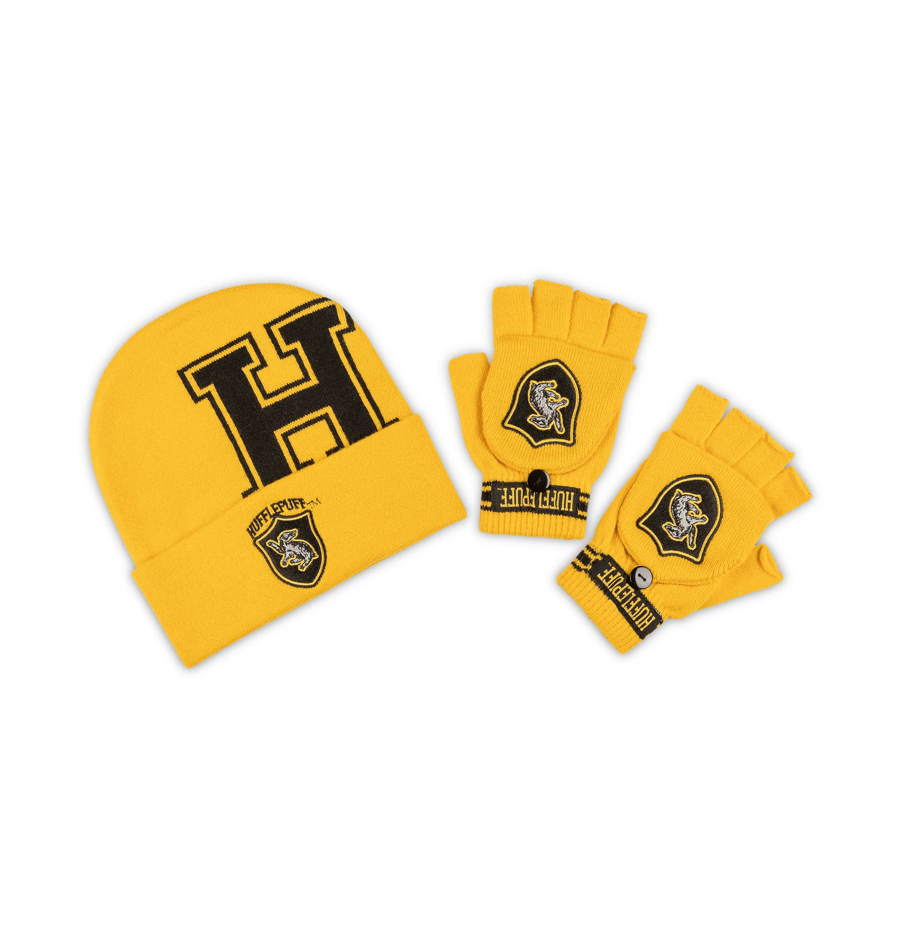 Yellow Hats, Scarves & Glove Sets Front