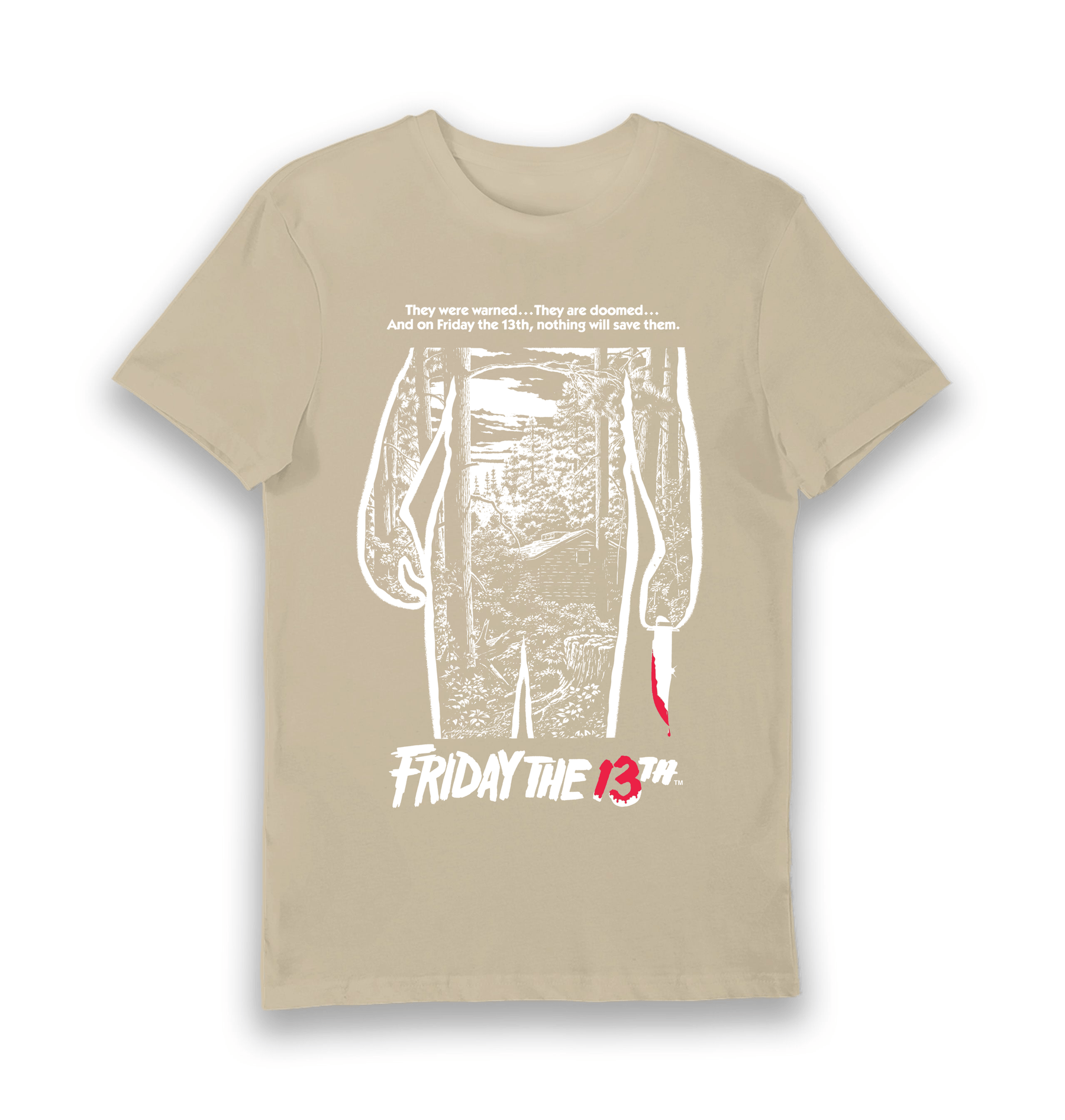 Sand Printed T-shirt Front