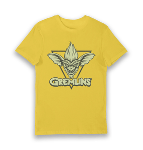 Yellow Printed T-shirt Front