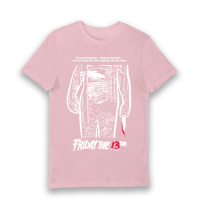 Pink Printed T-shirt Front