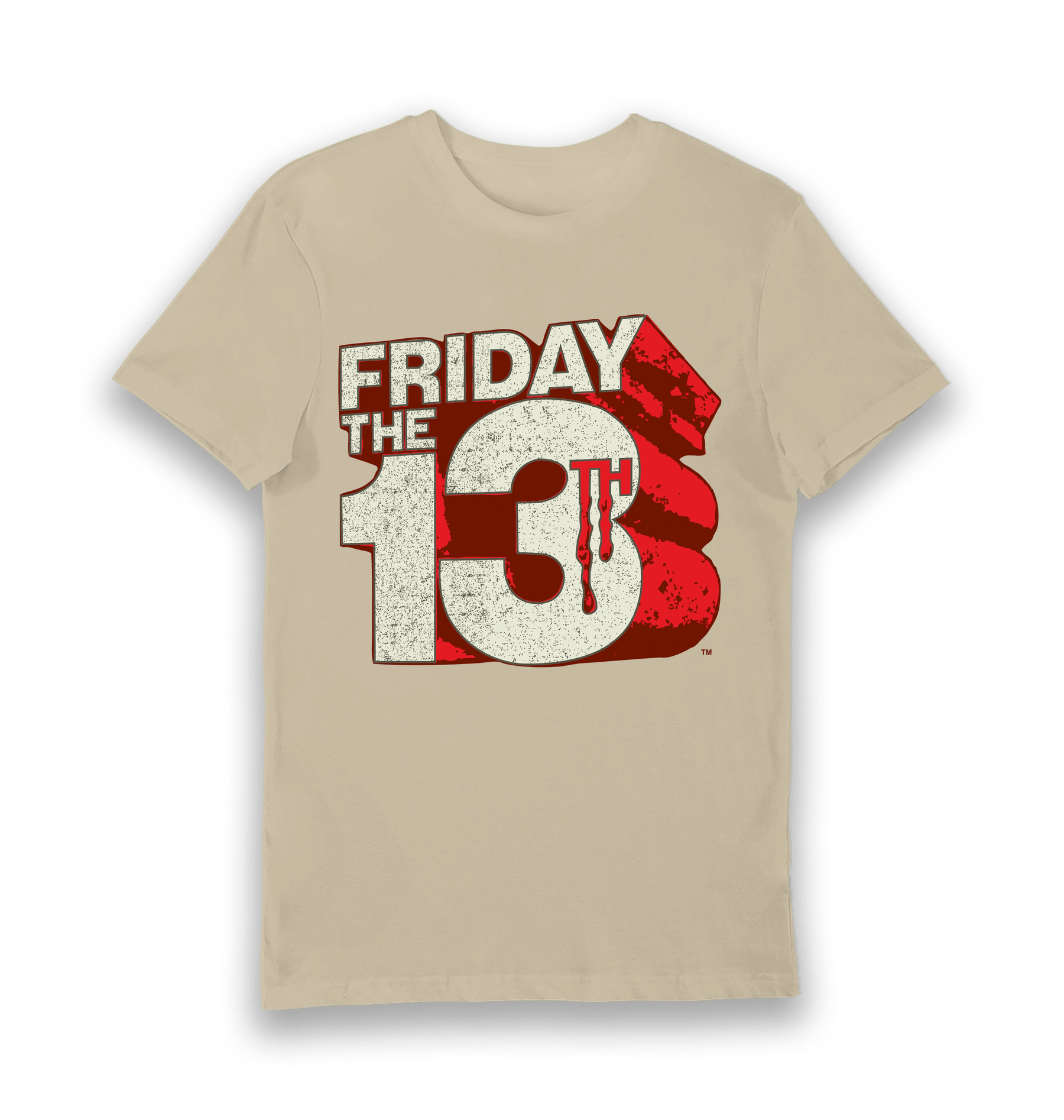 Sand Printed T-shirt Front