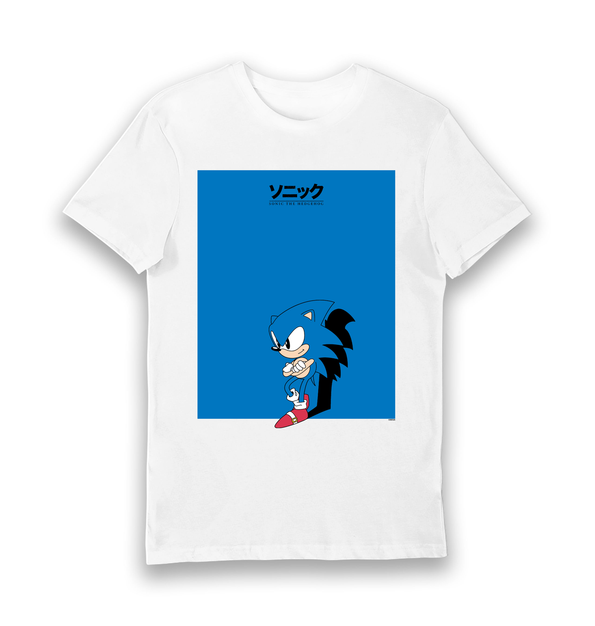 White Printed T-shirt Front