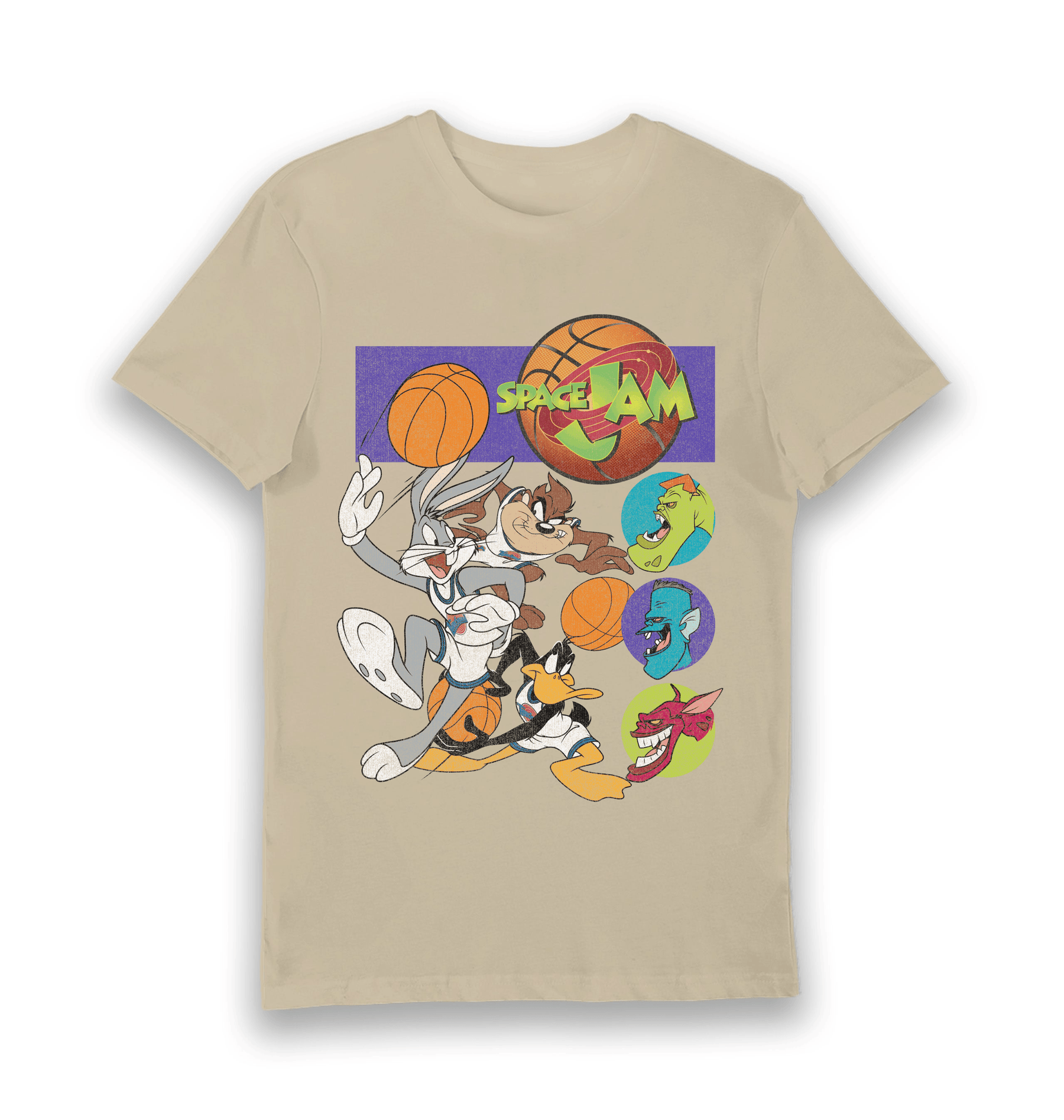 Sand Printed T-shirt Front