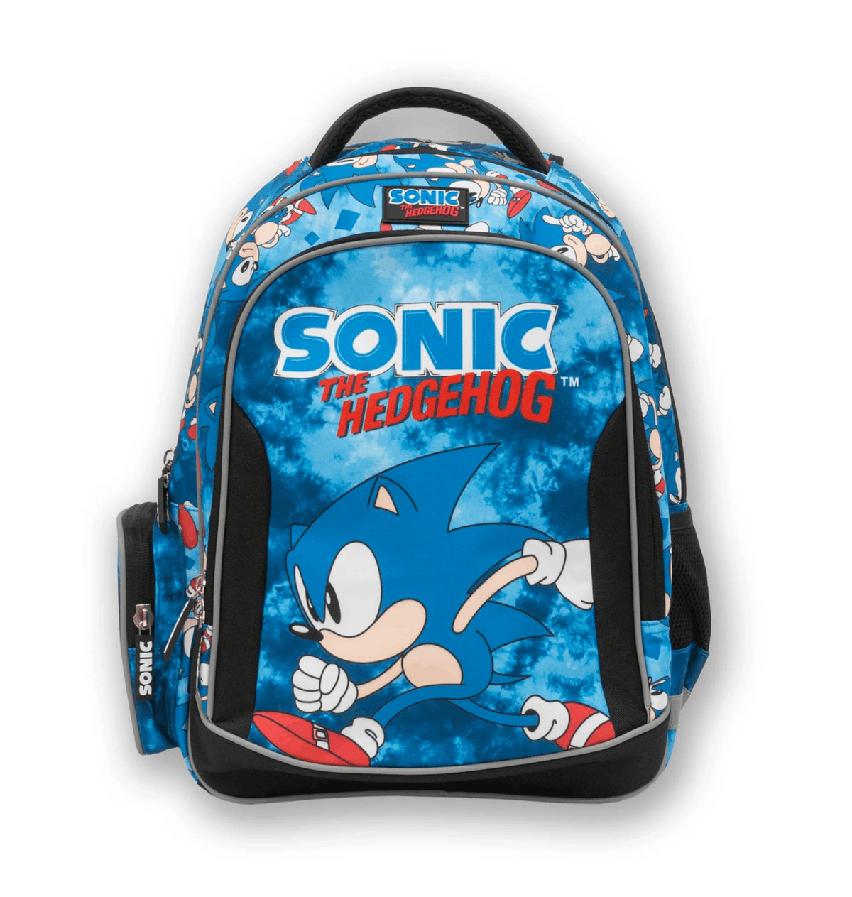 Blue Backpacks Front
