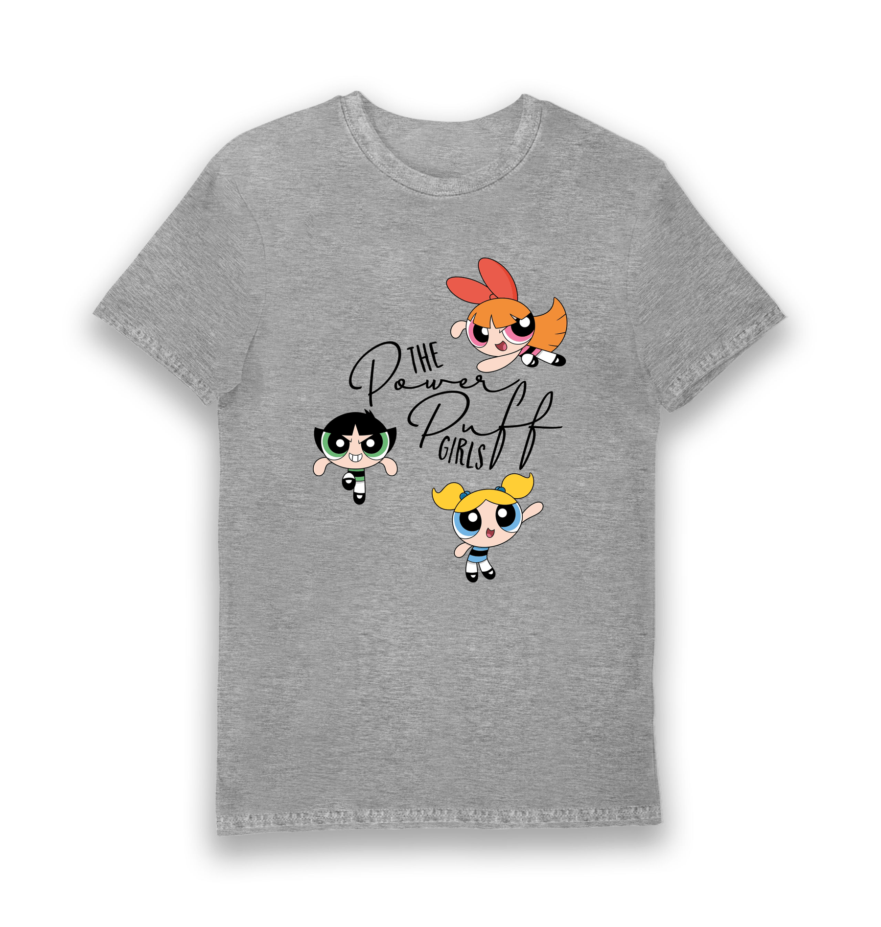 Sports Grey Printed T-shirt Front