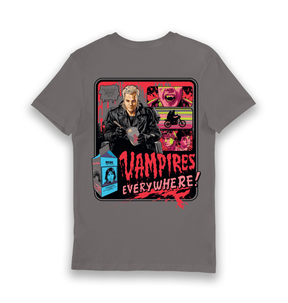 Charcoal Printed T-shirt Back