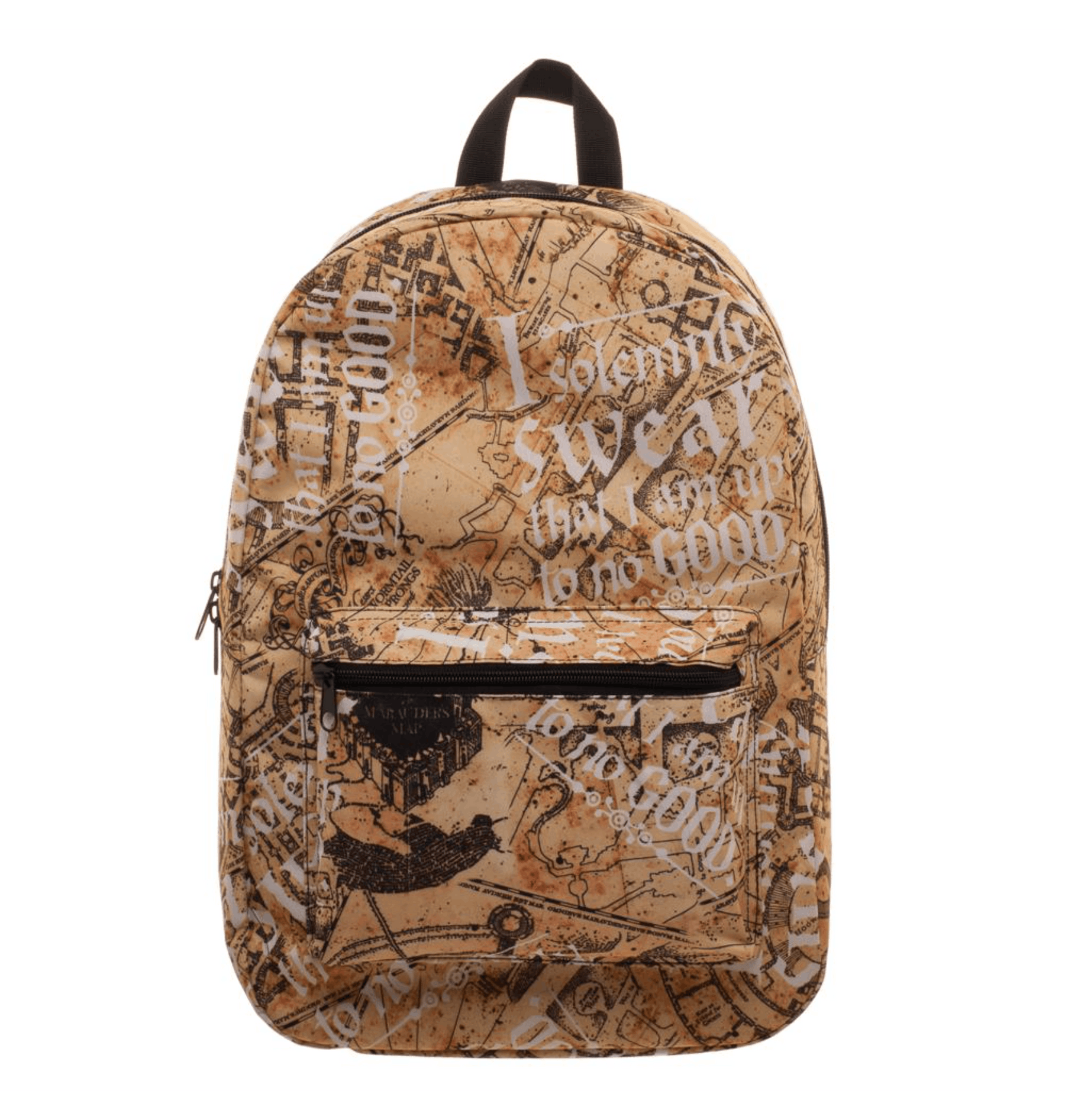 Brown Backpacks Front