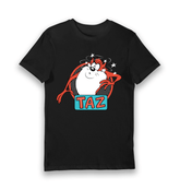 Black Printed T-shirt Front