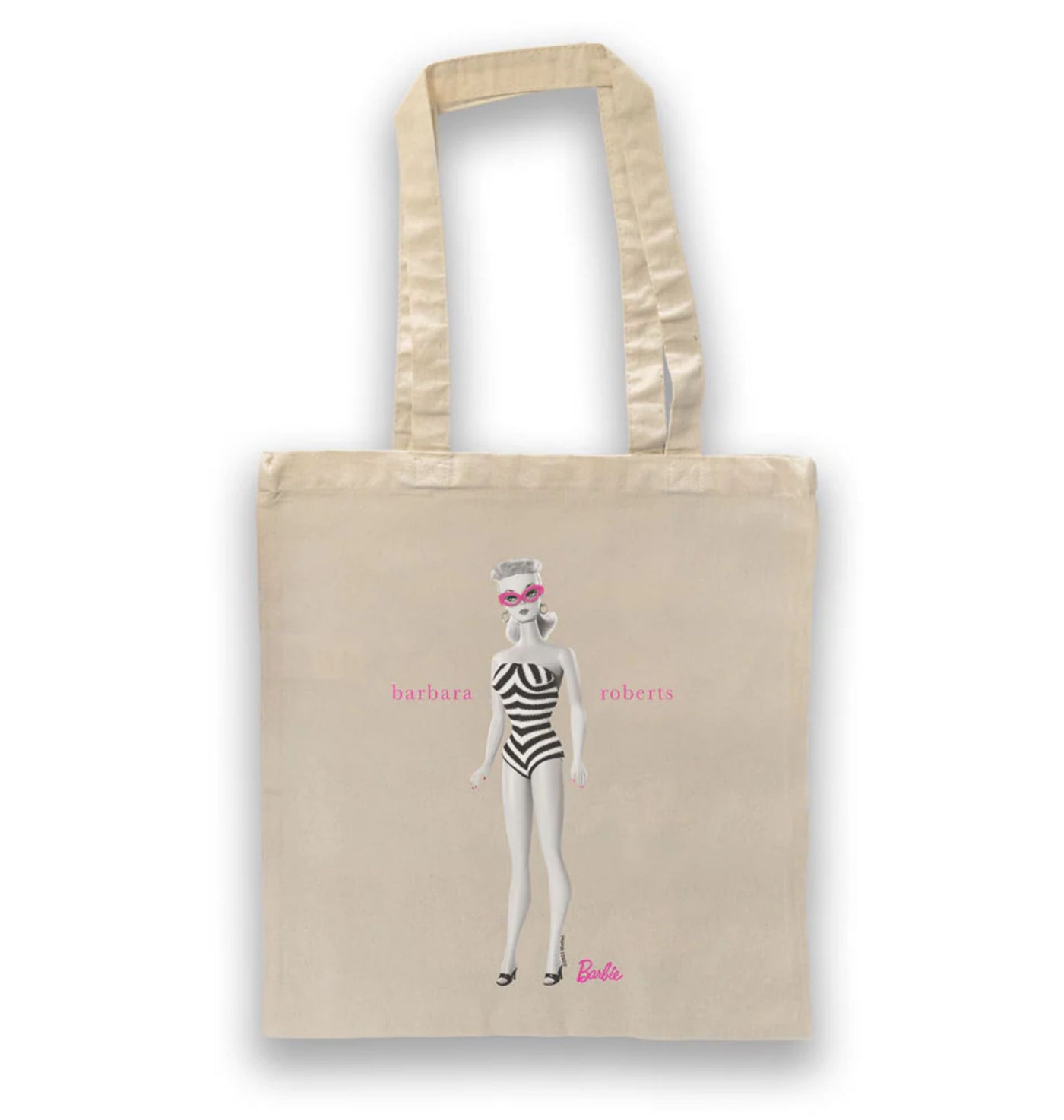 Cream Tote Bags Front