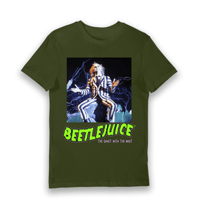 Forest Green Printed T-shirt Front