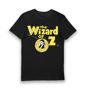 Black Printed T-shirt Front