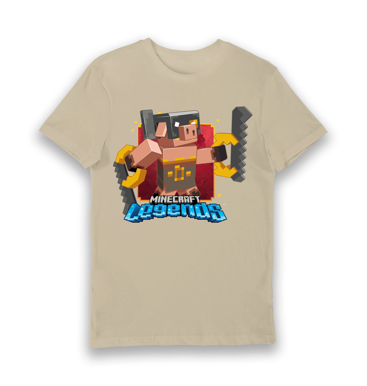 Sand Printed T-shirt Front