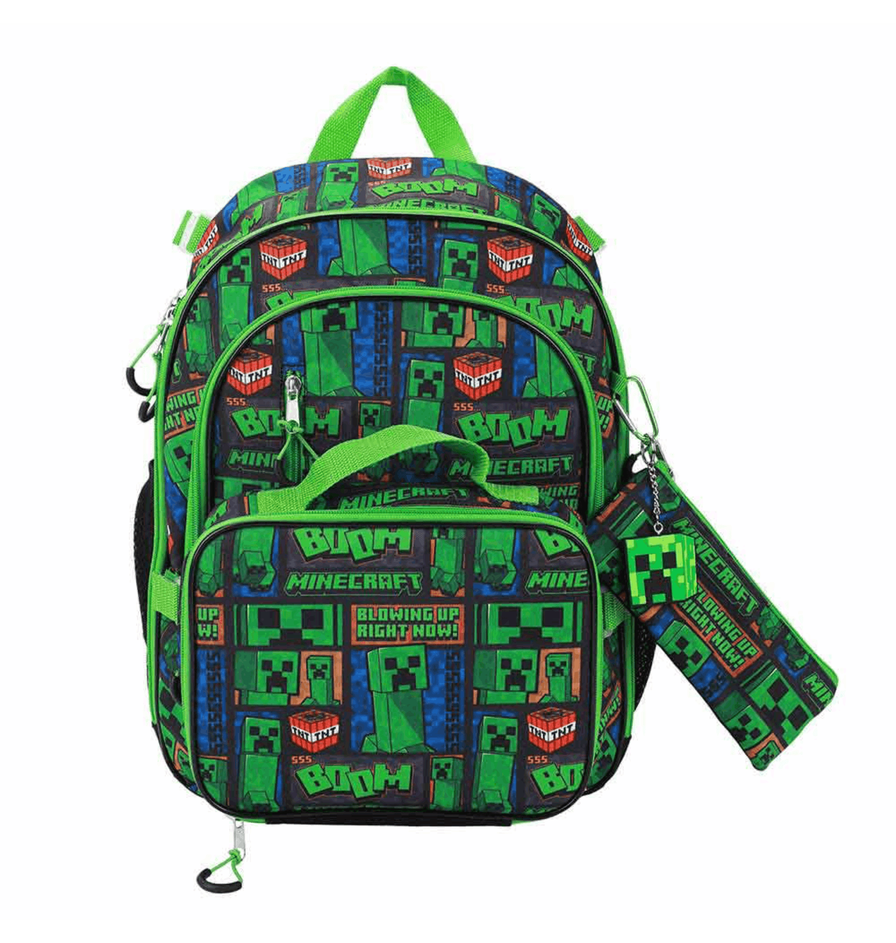 Green Backpacks Front