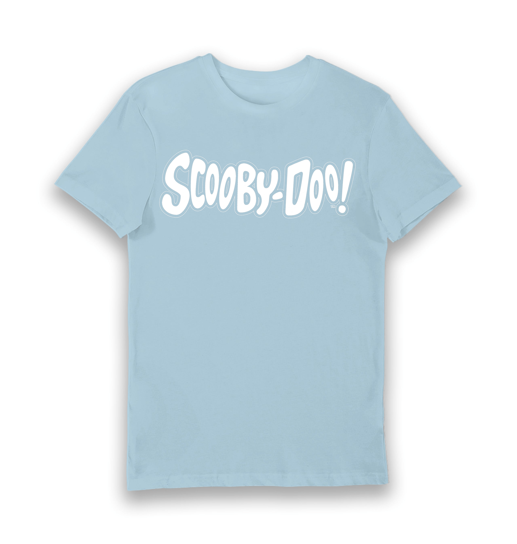 Light Blue Printed T-shirt Front