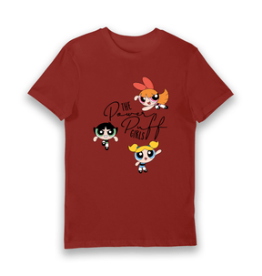 Brick Red Printed T-shirt Front
